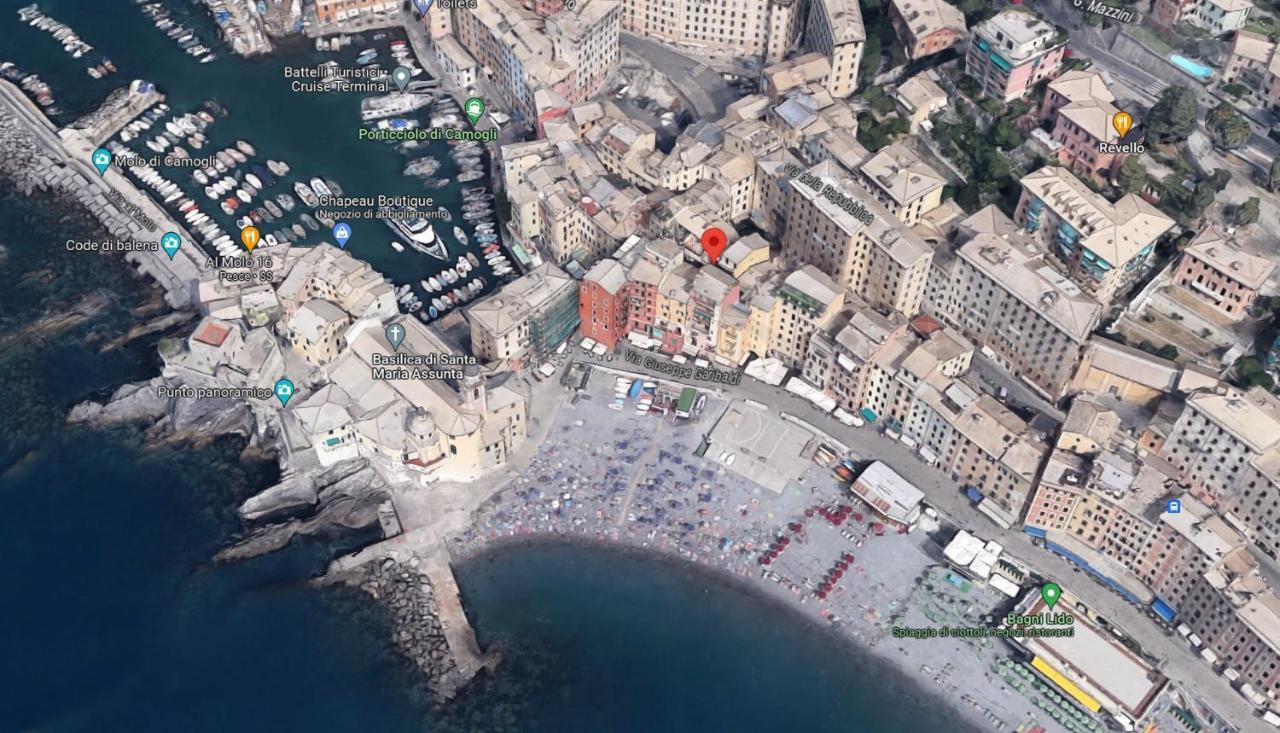 La Casa Nel Cuore Di Camogli Buitenkant foto
